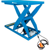 Bishamon  OPTIMUS Lift5K Power Scissor Lift Table 56x32 5000 Lb. Cap. Hand Control 115V