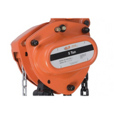 Atlas Lifting and Rigging ACH 5 Ton Chain Hoist 10 Ft. Lift with Overload Protection