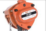 Atlas Lifting and Rigging ACH 1/4 Ton Chain Hoist 550 lbs 10 Ft. Lift