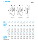 Tractel Tralift Manual Chain Hoist 3 Ton (6,000 lbs.) Without Chain