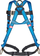 Tractel Versafit Full-Body Harness with Pass-Through Legs, Dorsal and Side Positioning D-Rings – Size XXL