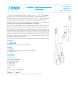 Tractel Phoenix Shock-Absorbing Lanyard – 3 ft., Dual Snap Hooks C003K Tractel Phoenix Shock-Absorbing Lanyard – 3 ft., Dual Snap Hooks C003K