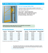 Tractel ZT Series – Full Coverage Self-Closing Safety Gate – 28"–30.5", Carbon Steel, Safety Yellow Enamel (Right) – ZT70-27SYR