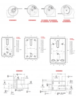 1000 lb carbon steel brake winch