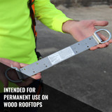 Permanent Roof Anchor 12" Ridge