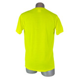 High Visibility Yellow Safety Short Sleeve Shirt - L