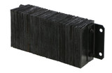 Vestil Laminated Rubber Dock Bumper - 10 In. x 24 In. x 6 In. - Black