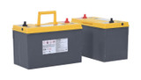 Vestil Factory Installed Lead Acid Absorbed Glass Mat AGM Upgrade - 12 Volt 100Ah Battery Quantity 2 12V for SL Series Stackers