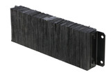 Vestil Laminated Rubber Dock Bumper - 12 In. x 36 In. 4-1/2 In. - Black