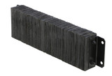Vestil Laminated Rubber Dock Bumper - 10 In. x 36 In. x 4-1/2 In. - Black