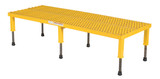 Vestil Steel Adjustable Work-Mate Stand - 60 In. x 23-1/2 In. x 10-1/2 In. 500 lb - Yellow