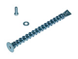 Vestil Steel Heavy Duty Asphalt Anchor - 1-5/8 In. x 1-5/8 In. x 12 In. - Silver