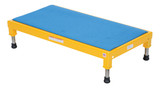 Vestil Steel Adjustable Work-Mate Stand - 36 In. x 19 In. x 6-3/4 In. 500 lb - Yellow