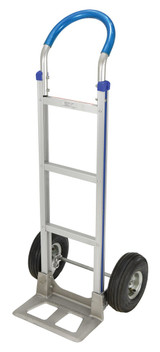 Vestil Aluminum Single Loop Handle Hand Truck - 18-1/2 In. x 20 In. x 49-1/4 In. 500 lb - Silver