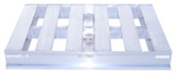Vestil Aluminum Heavy Duty Pallet - 48 In. x 40-1/8 In. x 6 In. 6000 lb - Silver