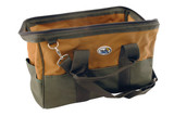 Vestil Canvas Additional - 16 Pocket Tool Storage Bag For Economy Lever Hoist Models - Green/Gold