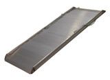 Vestil Aluminum Wheel Walk Ramp Steel Hook Style - 99-1/4 In. x 38 In. 2500 lb - Silver