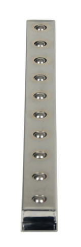 Vestil Steel Ball Transfer Strip - 30 In. x 2-3/4 In. 75 lb - Silver