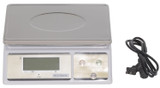 Vestil Aluminum/Stainless Steel Parts Scale - 12 In. x 11 In. x 4-1/2 In. 66 lb - White