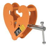 Vestil Steel Beam Clamp Horizontal Lift Style - 16-1/2 In. x 3-1/2 In. x 6-1/4 In. 2000 lb - Orange