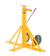 Vestil Steel Big Foot Stabilizing Jack - 35-7/16 In. x 48 In. x 39 In. 100,000 lb Static - Yellow