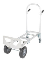 Vestil Aluminum Convertible Hand Truck - 18-7/8 In. x 20-1/2 In. x 51-1/2 In. 500 lb - Silver