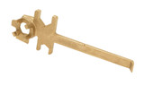 Vestil Bronze Alloy Non-Sparking Straight Drum Bung Nut Wrench