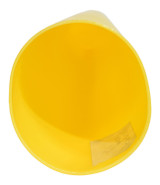 Vestil Low Density Polyethylene Bollard Post Cover - 48 In. x 4-1/2 In. - Yellow
