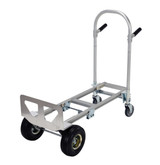 Vestil Aluminum Convertible Hand Truck - 500 lb - Silver