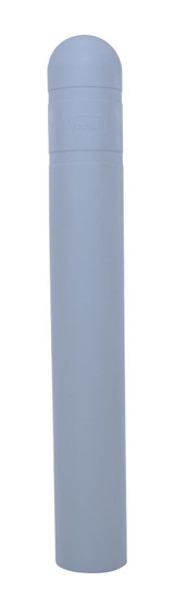 Vestil Low Density Polyethylene Bollard Post Cover - 7-1/8 In. x 7-3/8 In. x 52 In. - Gray