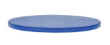 Vestil Steel - 40 In. Carousel, 4K , Round Tread Top Plate - Blue