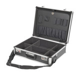 Vestil Aluminum Storage Case with Combo Lock - 18 In. x 14 In. - Silver