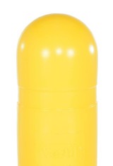 Vestil Low Density Polyethylene Bollard Post Cover - 52 In. x 5 In. - Yellow