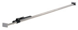 Vestil Aluminum Round Cargo Bar - 88 In. to 103 In. - Silver