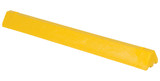 Vestil Recycled Plastic Car Stop - 48 In. x 6 In. x 4 In. - Yellow