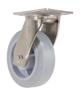 Vestil Thermoplastic Rubber Swivel Caster - 6 In. Diameter x 2 In. Width 600 lb - Gray