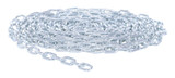 Vestil Galvanized Steel Bollard Safety Chain - 50 Foot 3/16 In. Thickness - Silver