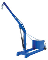 Vestil Steel Counter Balance Floor Crane - 2000 lb - Blue