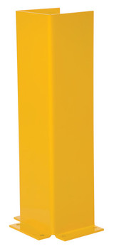 Vestil Steel Gantry and Jib Column Guard Protector - 42 In. - Yellow