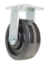 Vestil Phenolic Rigid Caster - 8 In. Diameter x 3 In. Width 2500 lb - Black