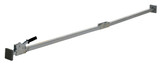 Vestil Steel Two Piece Folding Cargo Bar - 88 In. to 116 In. - Gray