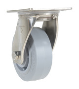 Vestil Thermoplastic Rubber Swivel Caster - 5 In. Diameter x 2 In. Width 500 lb - Gray