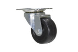 Vestil Rubber Swivel Caster - 2 In. Diameter x 1 In. Width 55 lb - Black