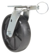 Vestil RollX Glass Filled Nylon Swivel With - 4-Position Lock Caster 8 In. Diameter x 2 In. Width 1250 lb - Black