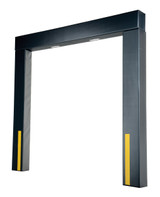 Vestil Vinyl Dock Seal - 10 In. 8 Ft. x 8 Ft. - Black