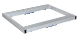 Vestil Aluminum Pallet Dolly with Tilt - 40 In. x 48 In. 8000 lb - Silver