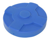 Vestil Low-Density Polyethylene Drum Cover - 30 Gallon - Blue