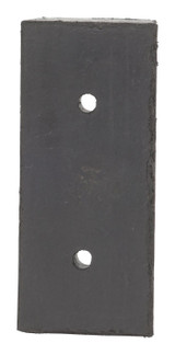 Vestil Hardened Molded Rubber Bumper - 10 In. Length - Black