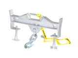 Vestil Steel Double Swivel Hoist Optioning Hook 2 In x 23-3/16 In x - 14-1/2 In 4000 lb - Silver