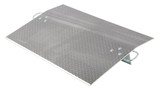 Vestil Aluminum Economizer Dock Plate Usable - 48 In. x 30 In. 3/8 In. Plate Thickness 4100 lb